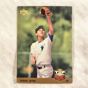 Derek Jeter Rookie Baseball Card